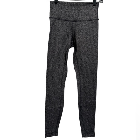 ⚡️CLEAR OUT SALE⚡️ lululemon Wunder Under Hi-Rise 7/8 Tight Herringbone - Picture 5 of 12